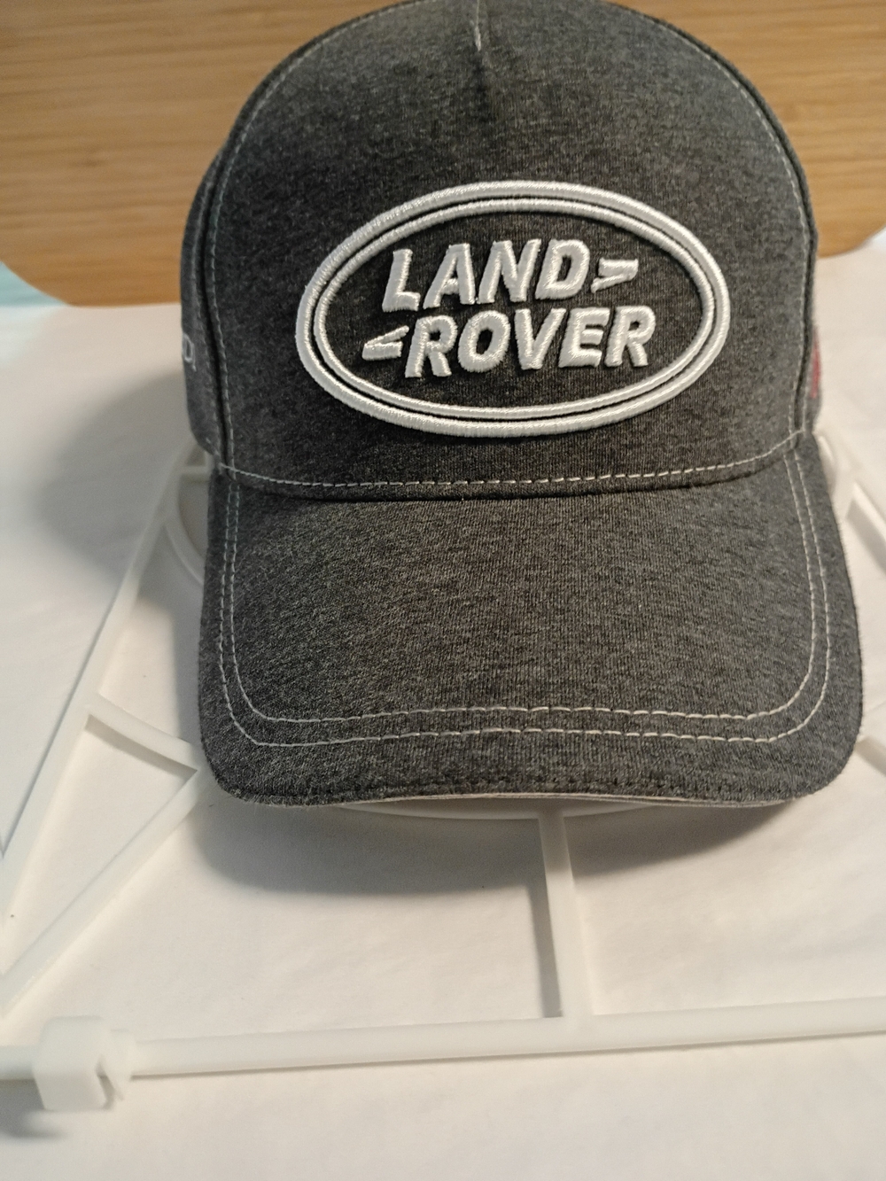 Dark Gray and White Land Rover Logo Baseball Cap